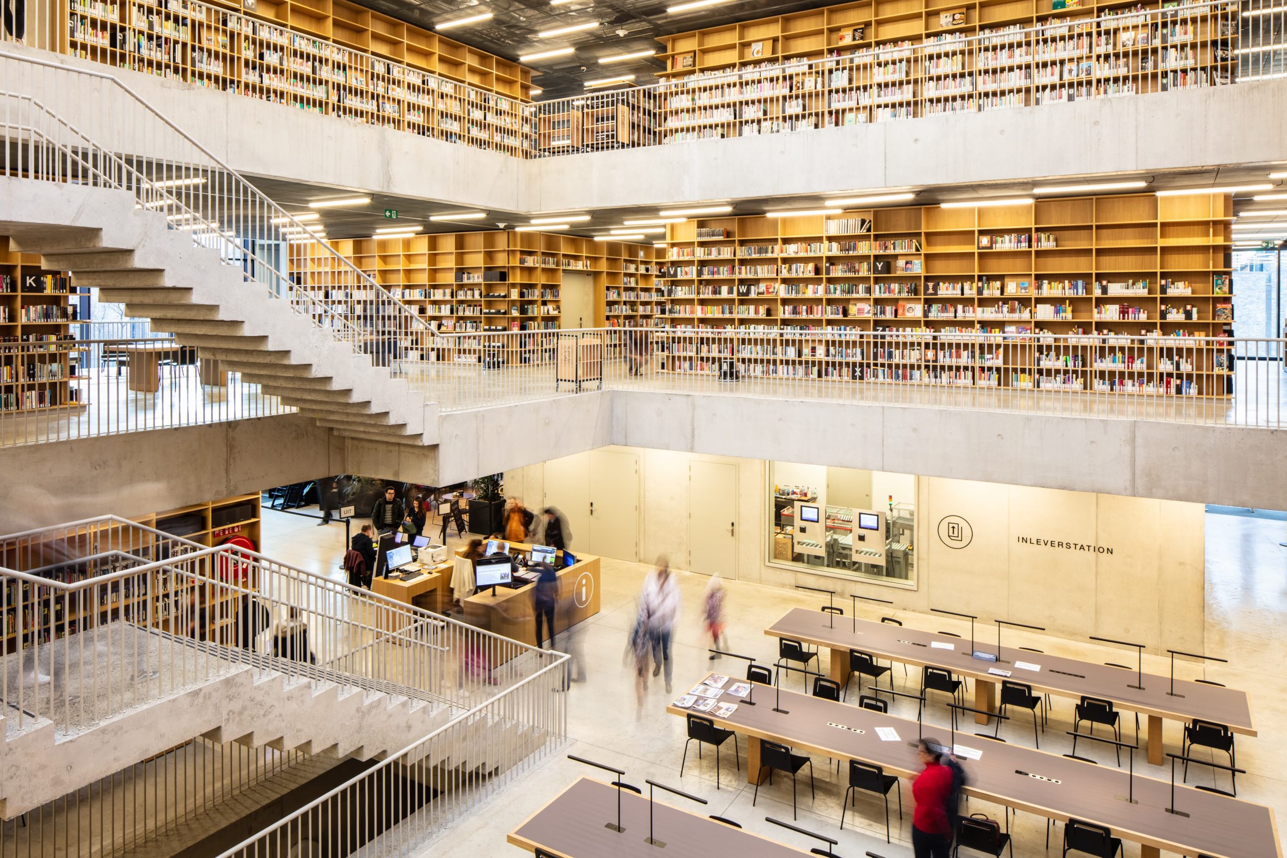 Architecture Photographer | Eric Bouvier | Bibliotheek 'Utopia' Aalst